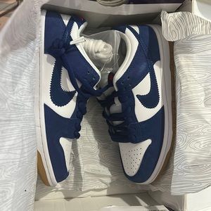 Nike dunk low LA Dodgers edition size 6.5